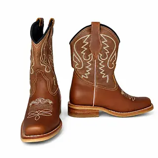 Bota Vaquera Cavan Café Miel