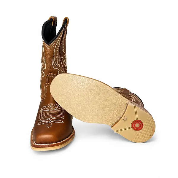 Bota Vaquera Cavan Café Miel